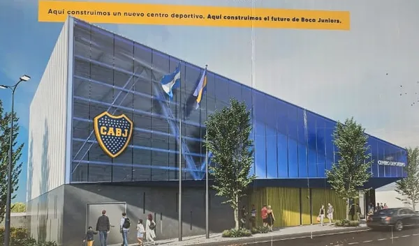 Así será el nuevo polideportivo de Boca.