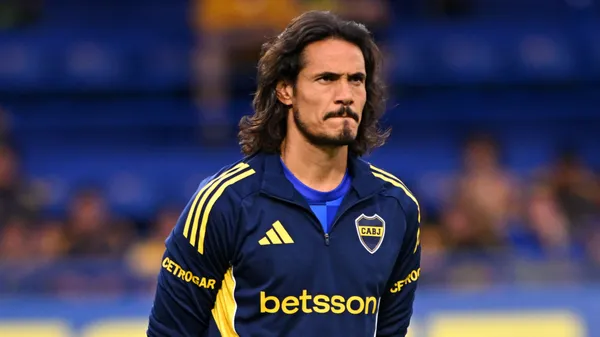 Cavani lleva tres meses sin jugar en Boca.