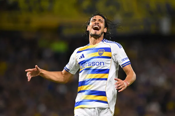 Cavani no será convocado en Boca vs. Gimnasia de Mendoza. (Getty Images)