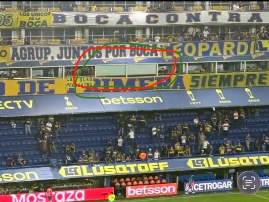 El palco de Riquelme, cerrado tras el empate de Boca