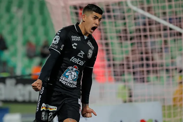 Adonis Frías y otro guiño a Boca. (Getty)