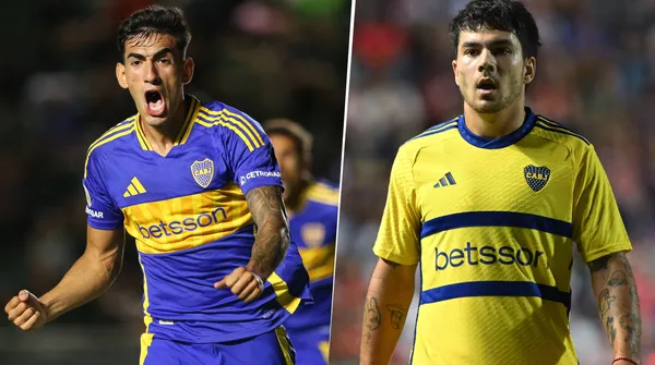 Lautaro Di Lollo y Lucas Blondel en Boca (Getty Images)