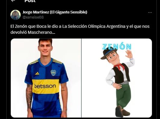 Los hinchas de Boca, contra Mascherano por el nivel de Zenón. 