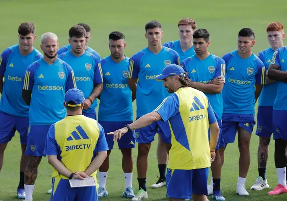Diego Martínez meterá cambios en Boca. (Boca oficial)