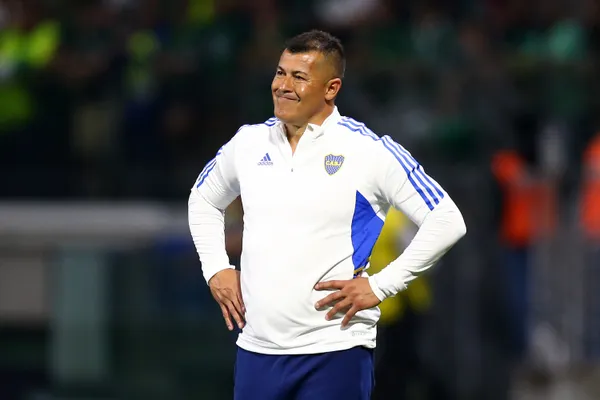Jorge Almirón en Boca. (Getty)