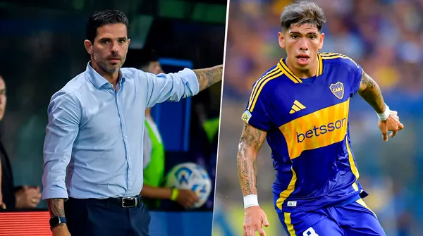 Gago es tajante con Carlos Palacios en Boca. (Getty)