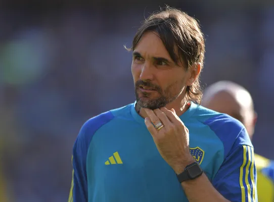 Diego Martínez, entrenador de Boca