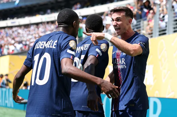 El PSG sacó una ventaja rápida y alcanzó el récord de Palermo con Boca. (Getty Images)