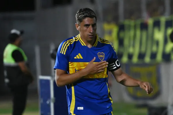 Miguel Merentiel en Boca (Getty Images)