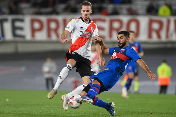 Pochettino, en River. (IMAGO)