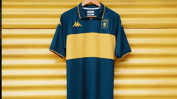 La nueva camiseta de Genoa inspirada en Boca (Genoa oficial)