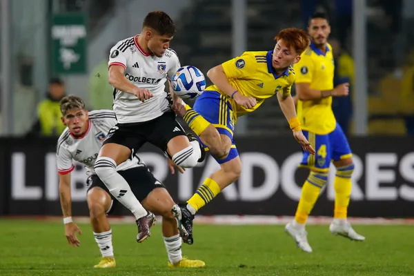 Colo Colo vs. Boca en fase de grupos (Getty Images)