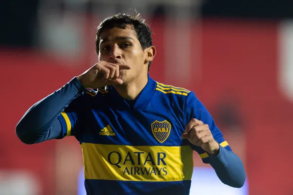 Obando, en Boca (Getty)