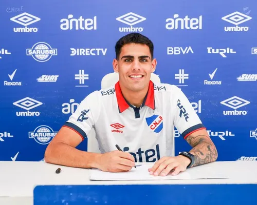 Lucas Villalba en Nacional de Uruguay (Nacional oficial)