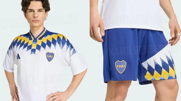 La línea retro del Xeneize en honor a 1992.