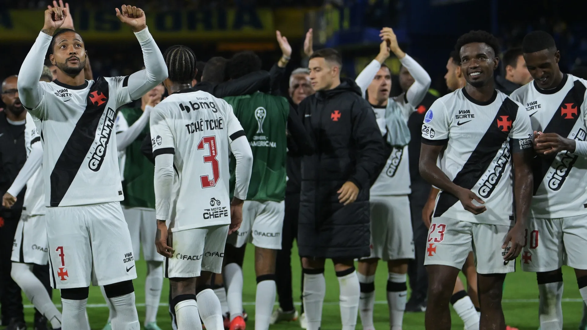 Vasco Da Gama le ganó a Boca en La Bombonera.