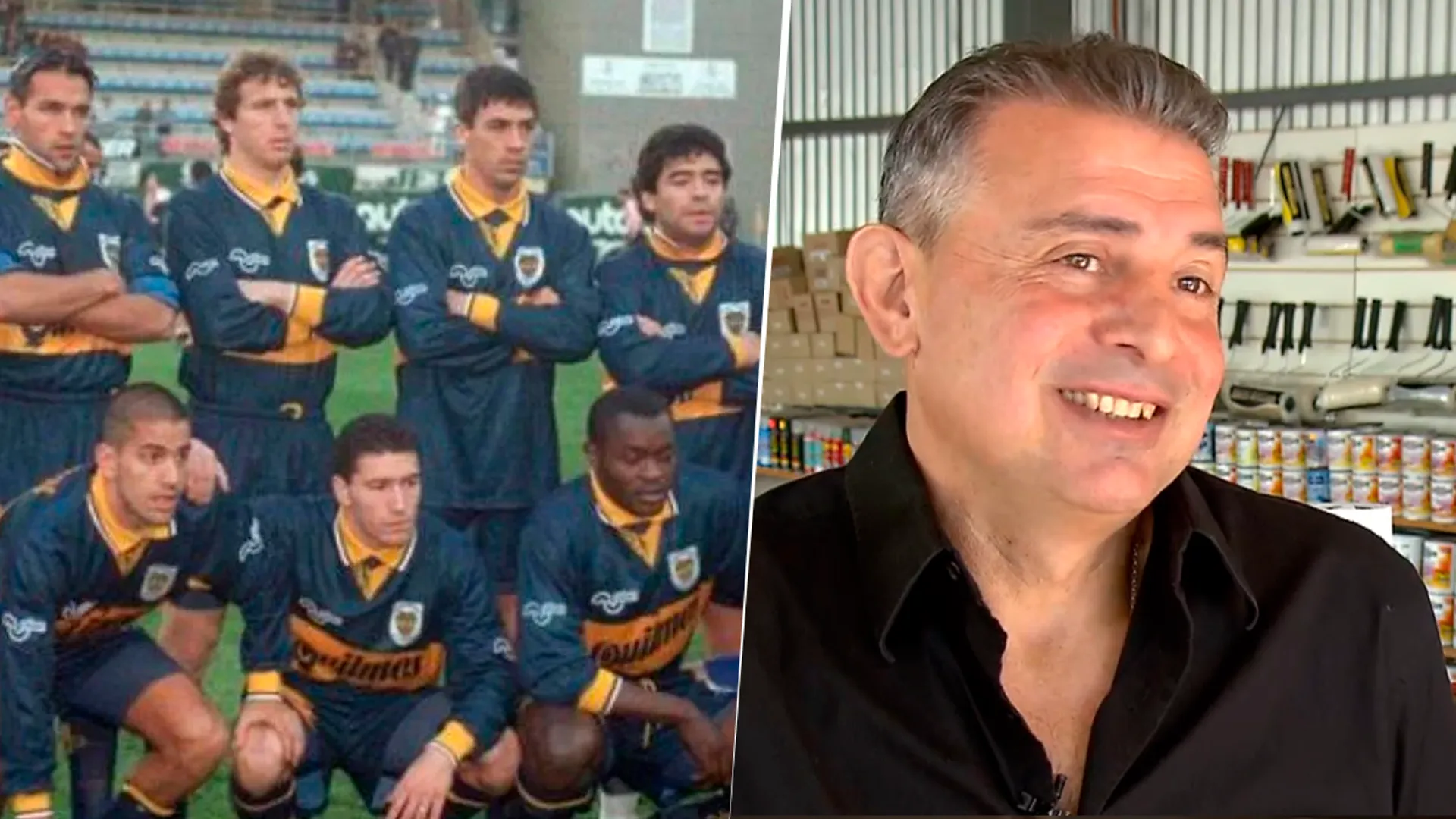 Darío Scotto llegó con Maradona a Boca y ahora trabaja en el mercado central: "No me lo quita nadie"