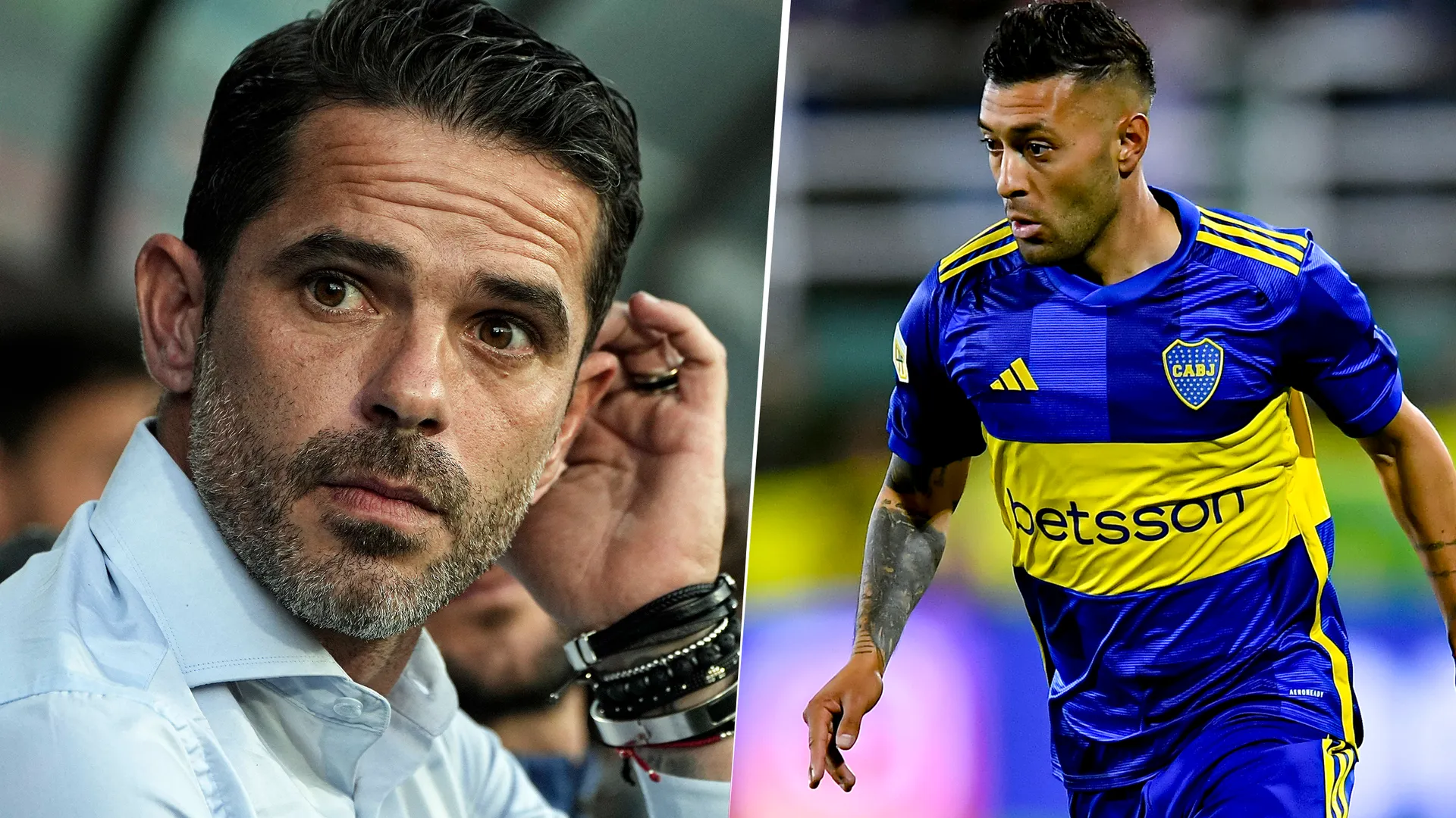 Fernando Gago y Lucas Janson en Boca