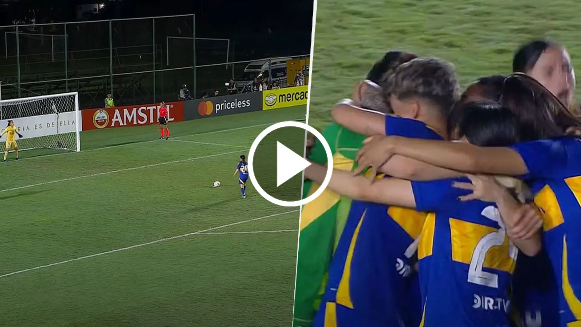 VIDEO | Boca eliminó a Santos y se metió en semifinales de la Copa Libertadores femenina: así fue la tanda de penales