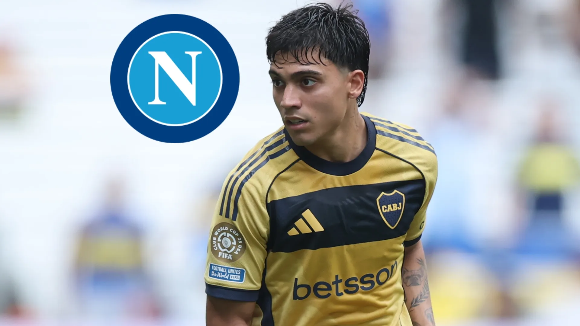 Zeballos llegó a un acuerdo con Napoli: por qué el club italiano todavía no le hizo una oferta a Boca