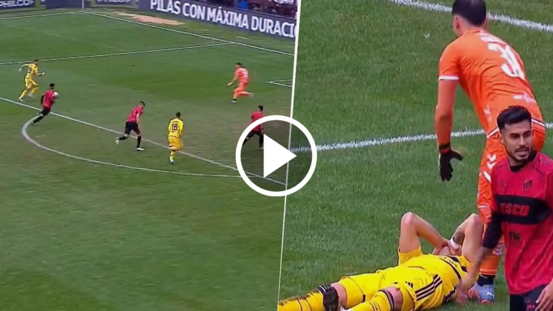 VIDEO | Norberto Briasco tuvo el empate para Boca y un error benefició al arquero de Platense