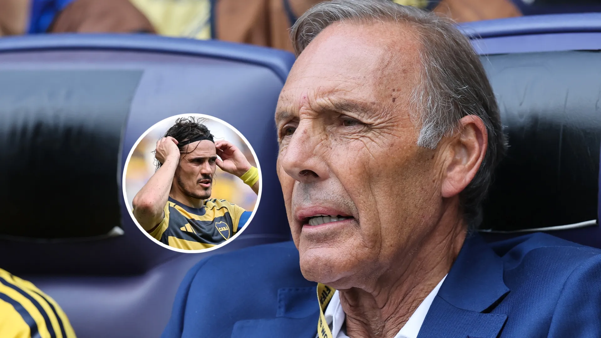 La firme postura de Miguel Ángel Russo con Edinson Cavani tras la eliminación en Copa Argentina