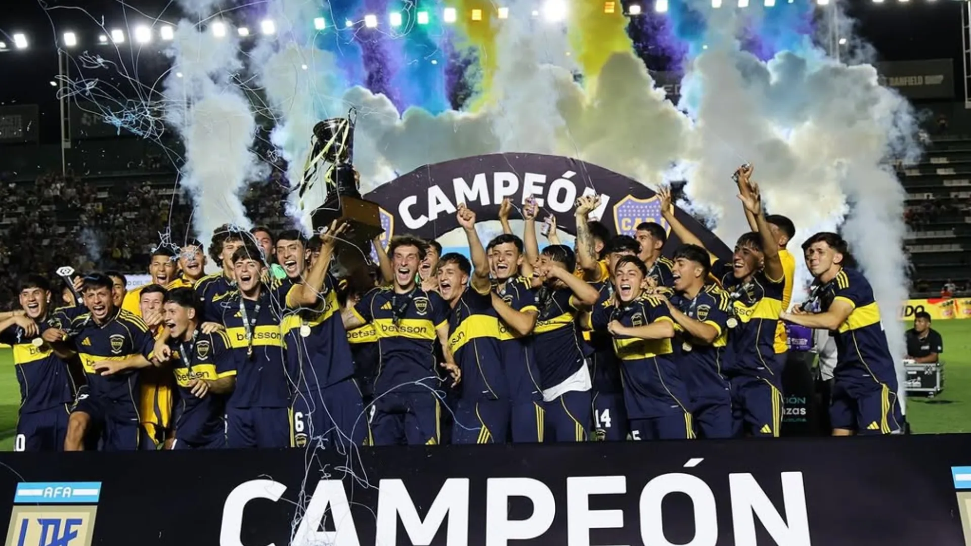 ¿Se va? Valentino Simoni la rompió en la Reserva de Boca y ahora lo quieren Banfield y Chacarita