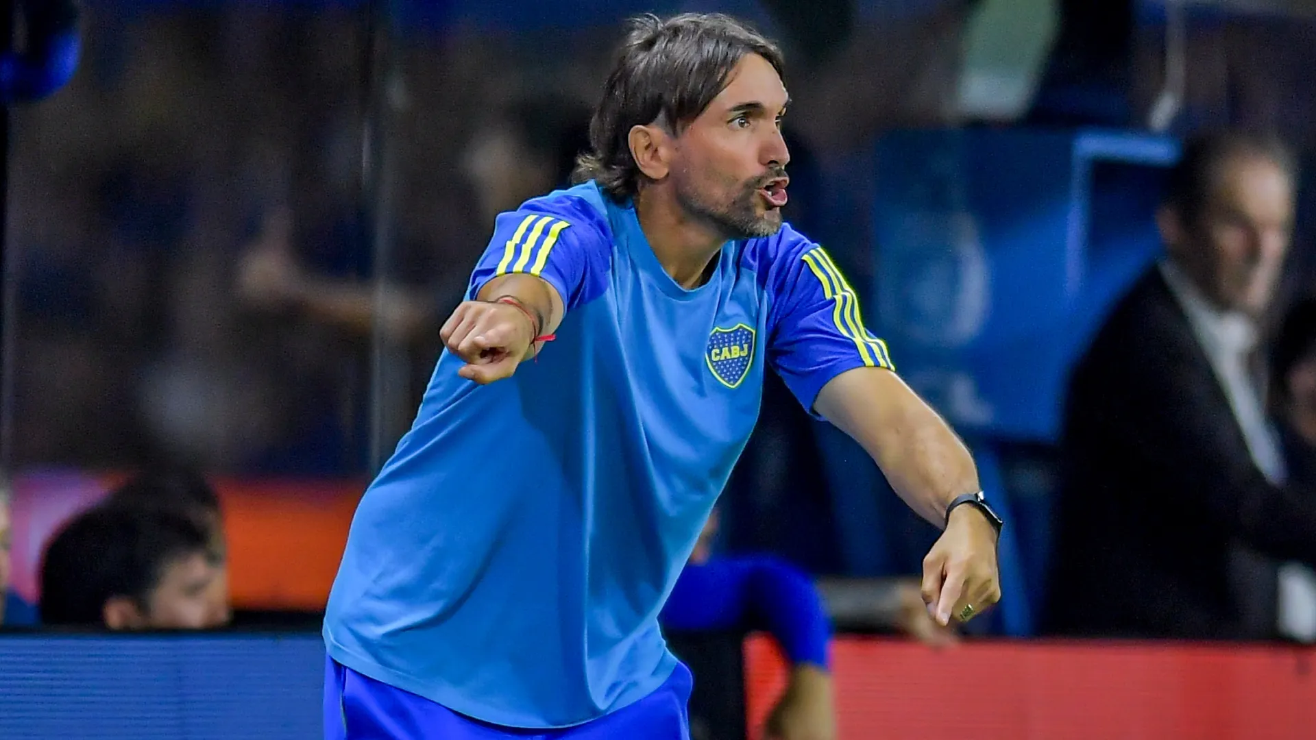 Diego Martínez explicó su festejo con Marcos Rojo en Boca: "Es nuestro líder"