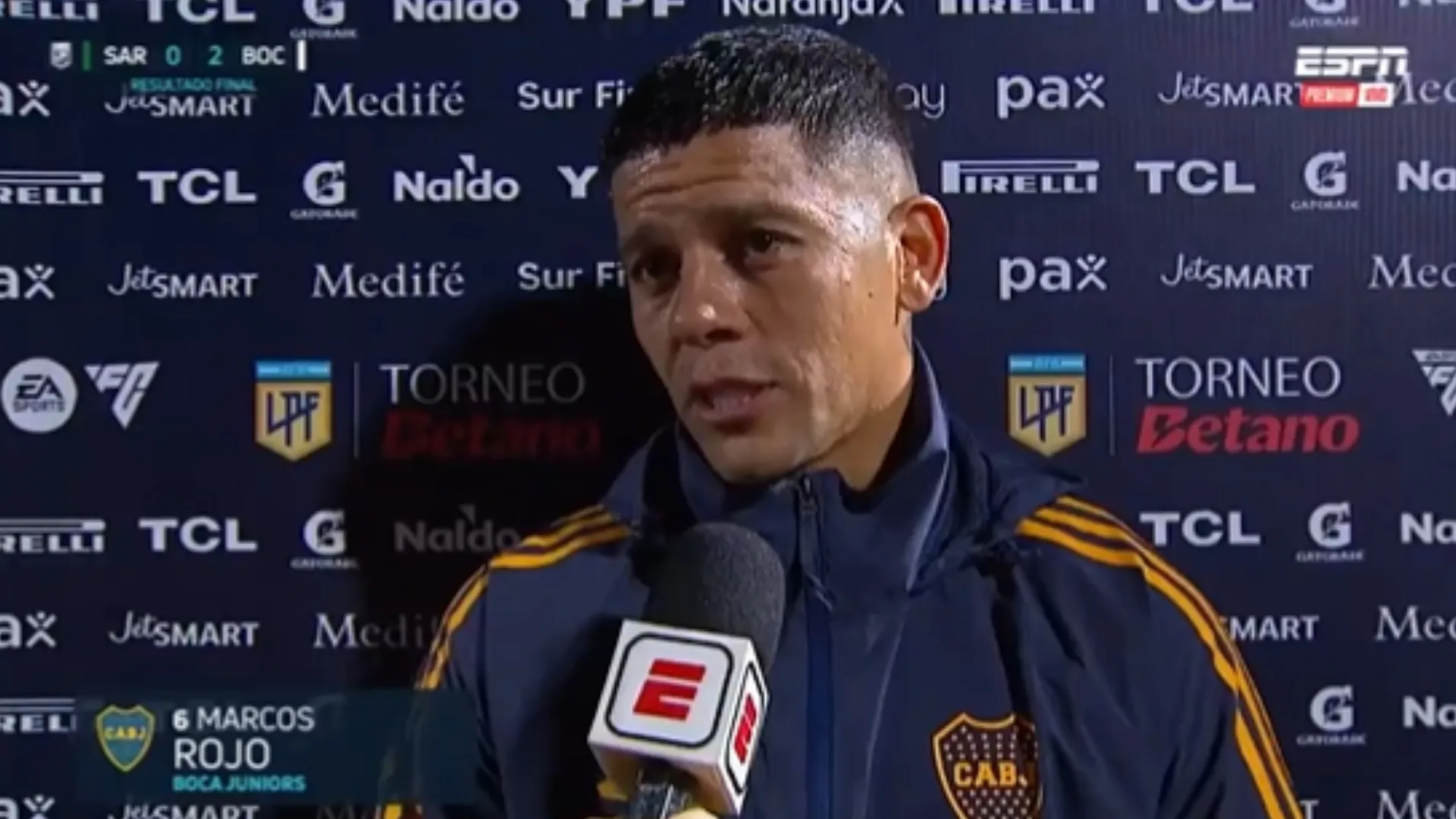 Marcos Rojo contó qué le dijo Gago al plantel de Boca antes del partido: "Creo que lo hicimos"