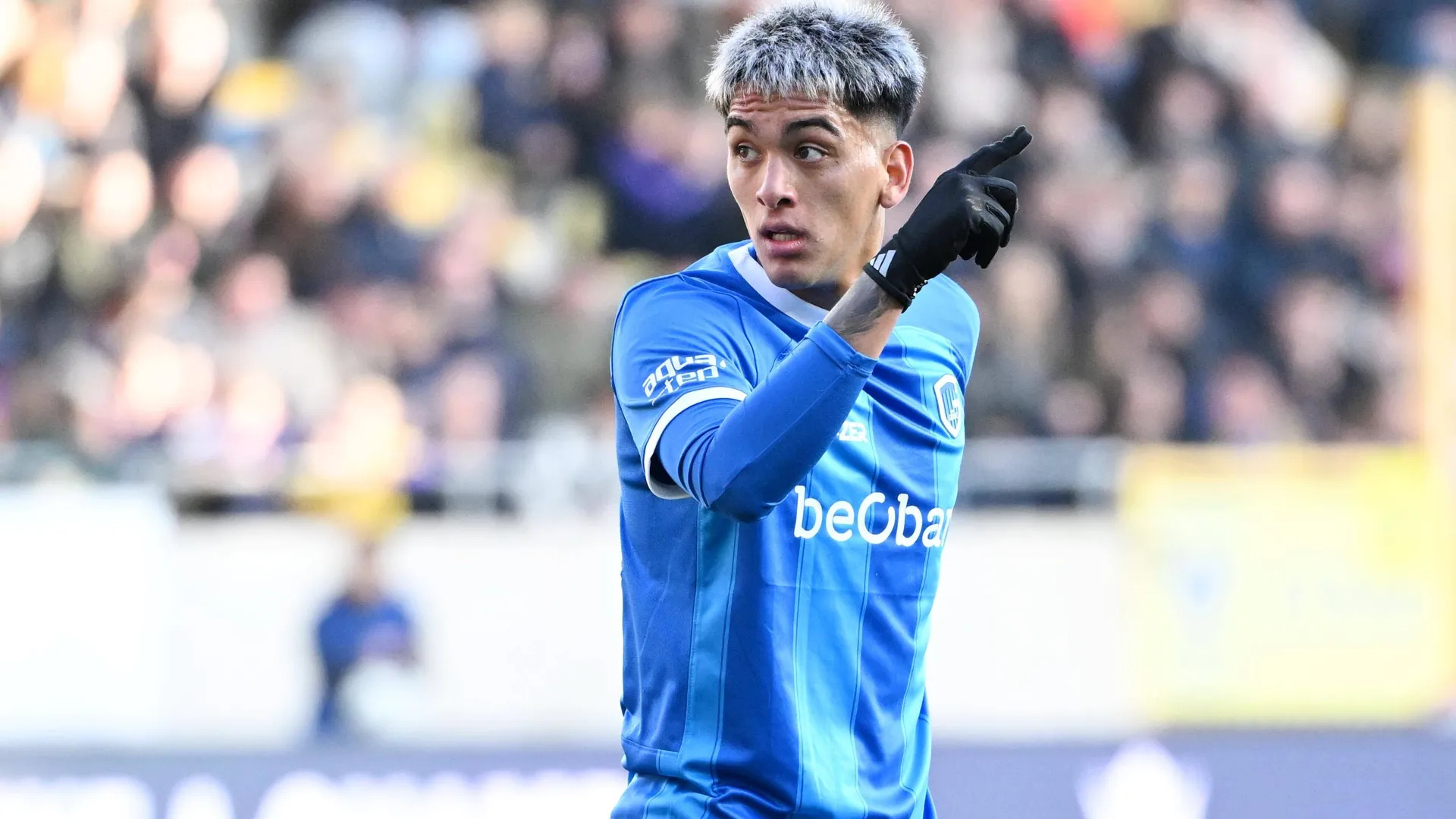 Matías Galarza, jugador del Genk de Bélgica