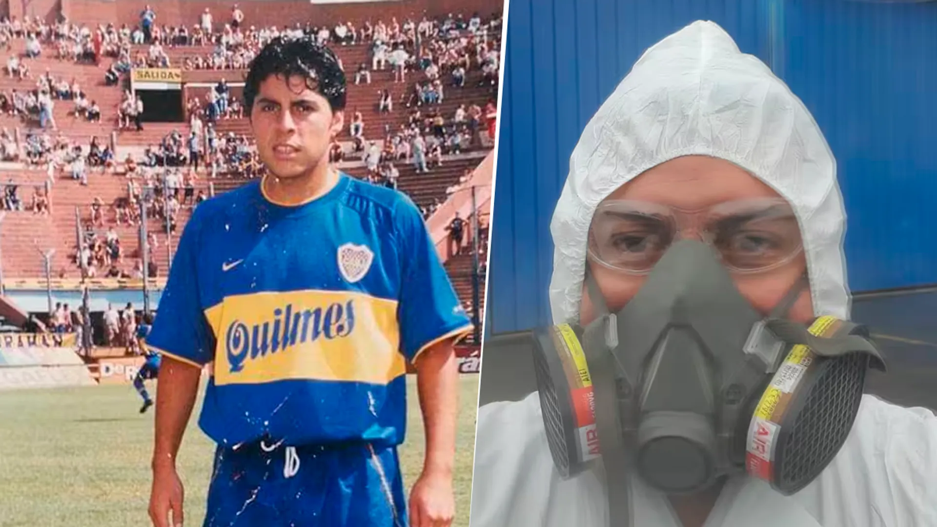 Marco Antonio Bahamonde jugó en Boca, brilló ante River y hoy es fumigador: "Me gusta el oficio"