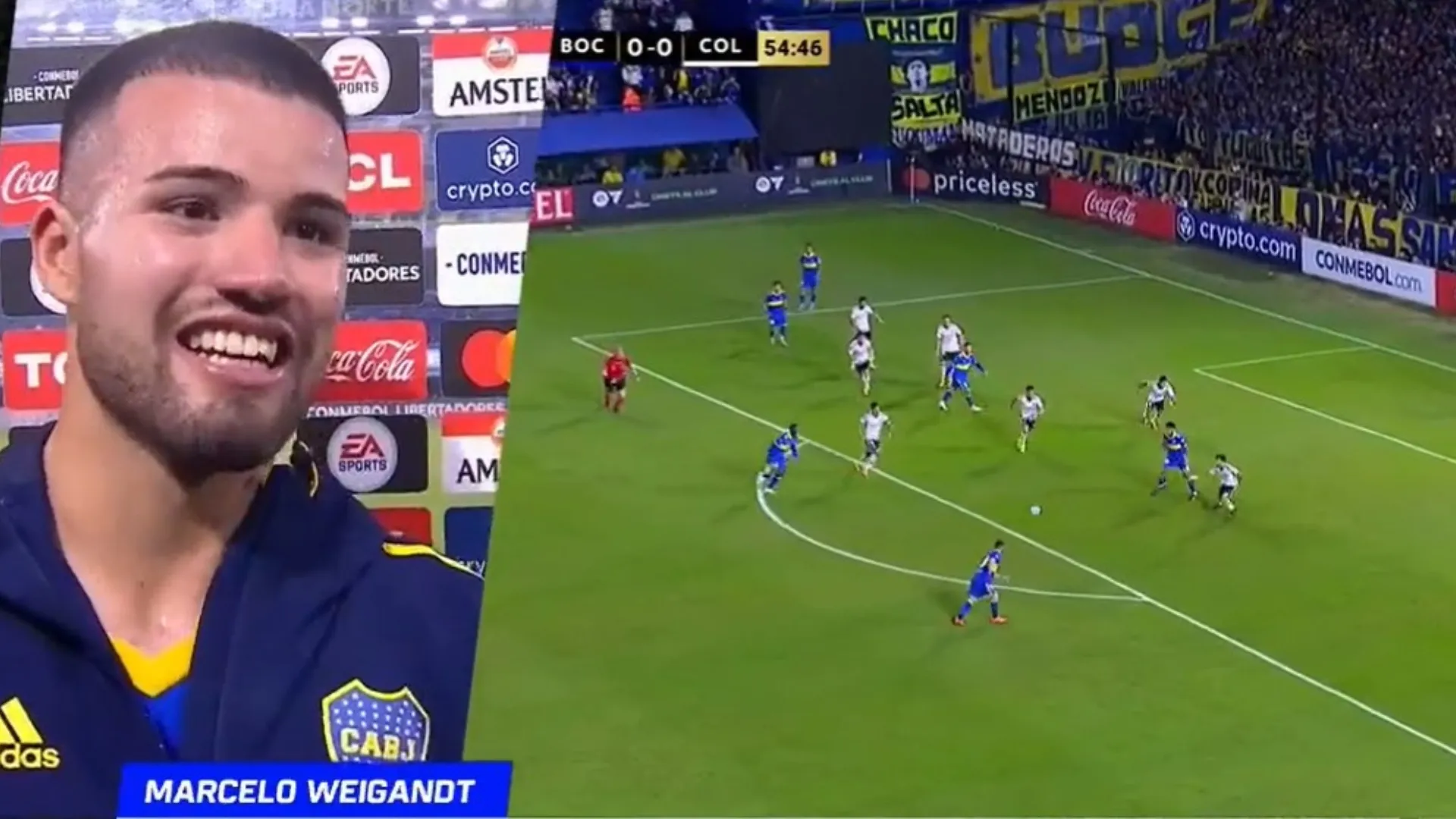 "Tuve revancha": Weigandt contó que su gol lo hizo acordar a otro muy polémico