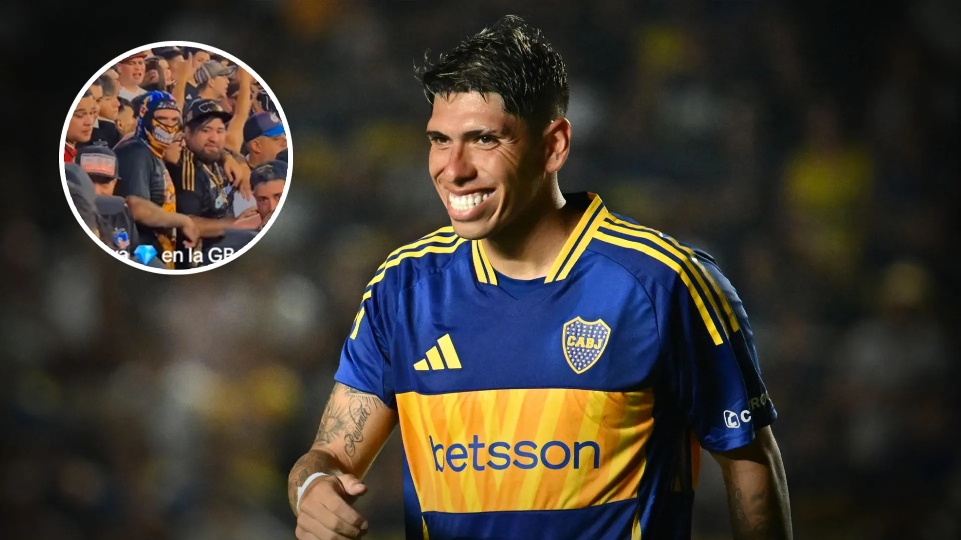 VIDEO | Carlos Palacios apareció con la barra de Colo Colo en el fin de semana libre que le dio Boca