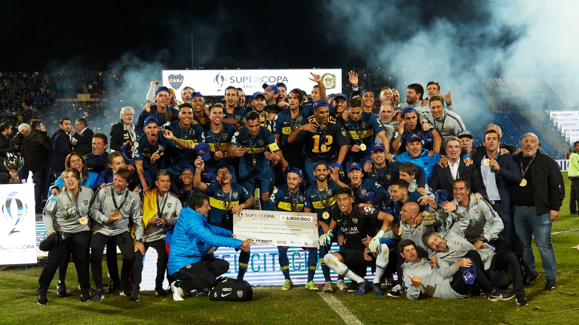 Los antecedentes de Boca jugando la Supercopa Argentina