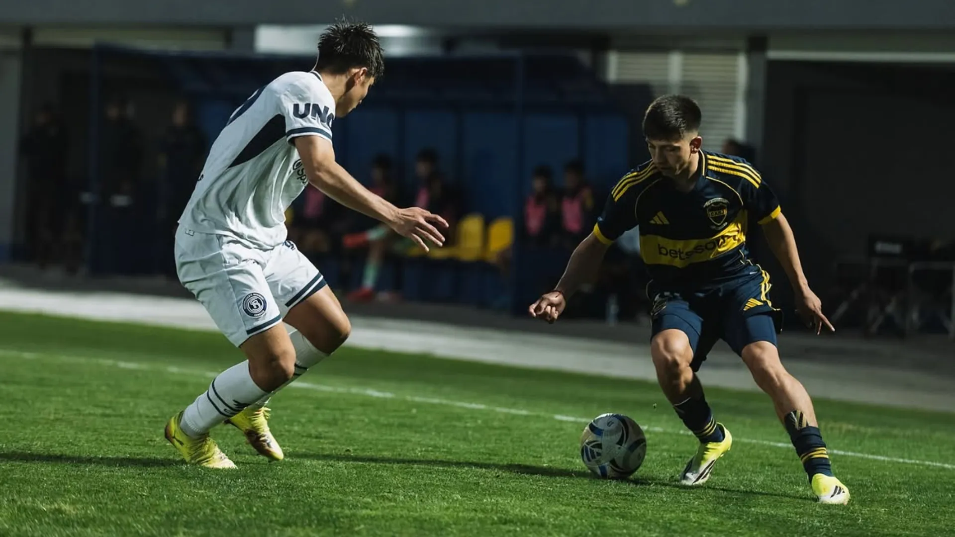 Lautaro Bianco, el 10 de la Reserva de Boca Juniors