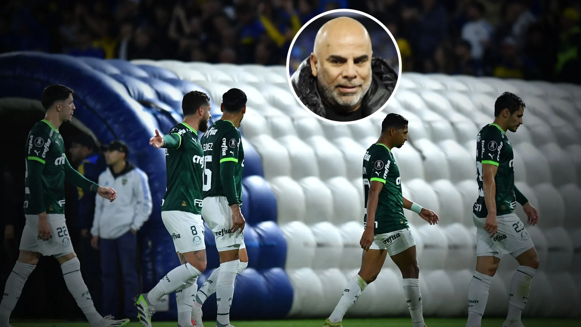 El palito de Chicho Serna para Palmeiras tras la ida: "El 'cuco' de la Copa..."