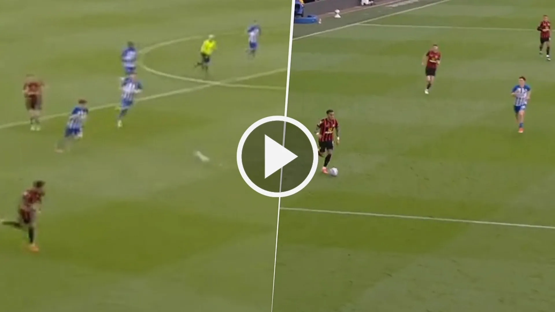 El 3 a 0 de Bournemouth contra Brighton
