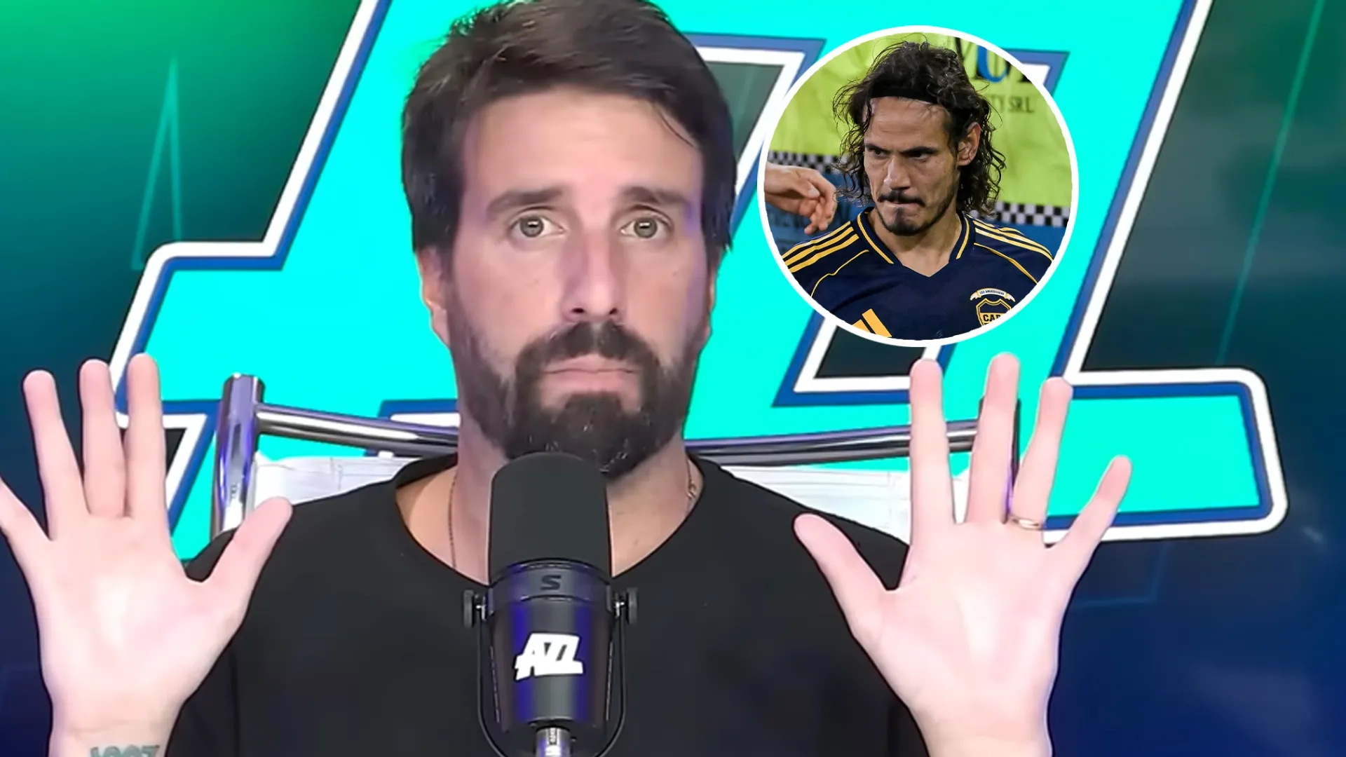 Flavio Azzaro liquidó a Cavani: "Le saca plata a Boca"