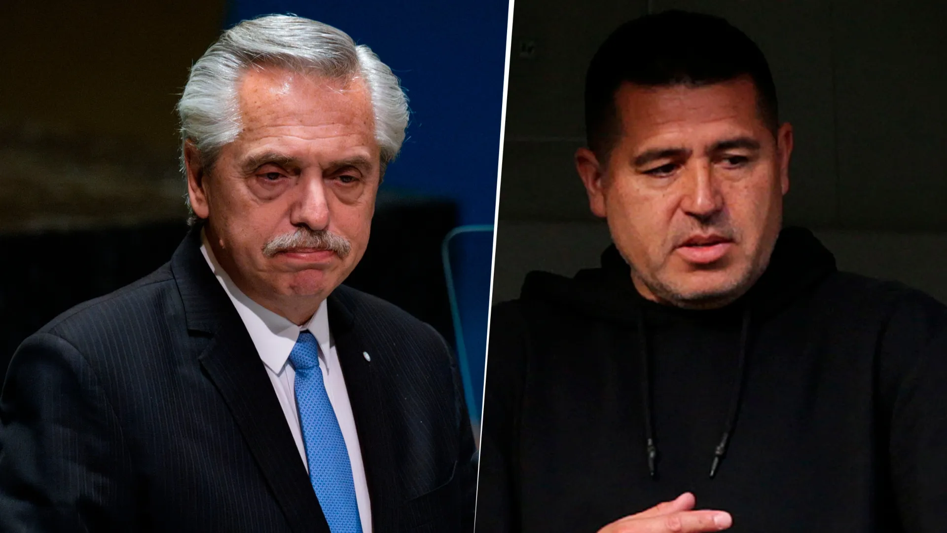 Alberto Fernández defendió a Riquelme: "Son injustos con él"