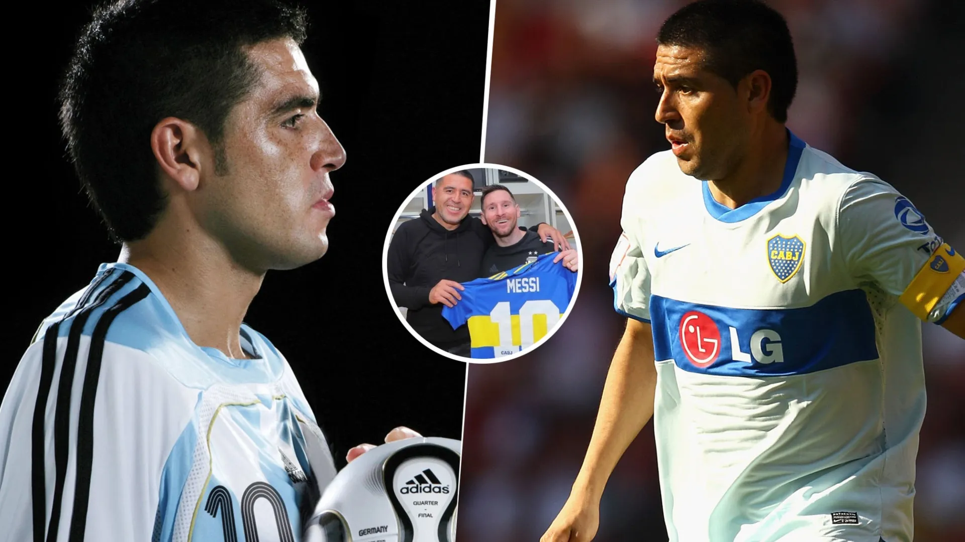 ¿Para quién juega? El plan de Riquelme para su despedida, con Messi incluido
