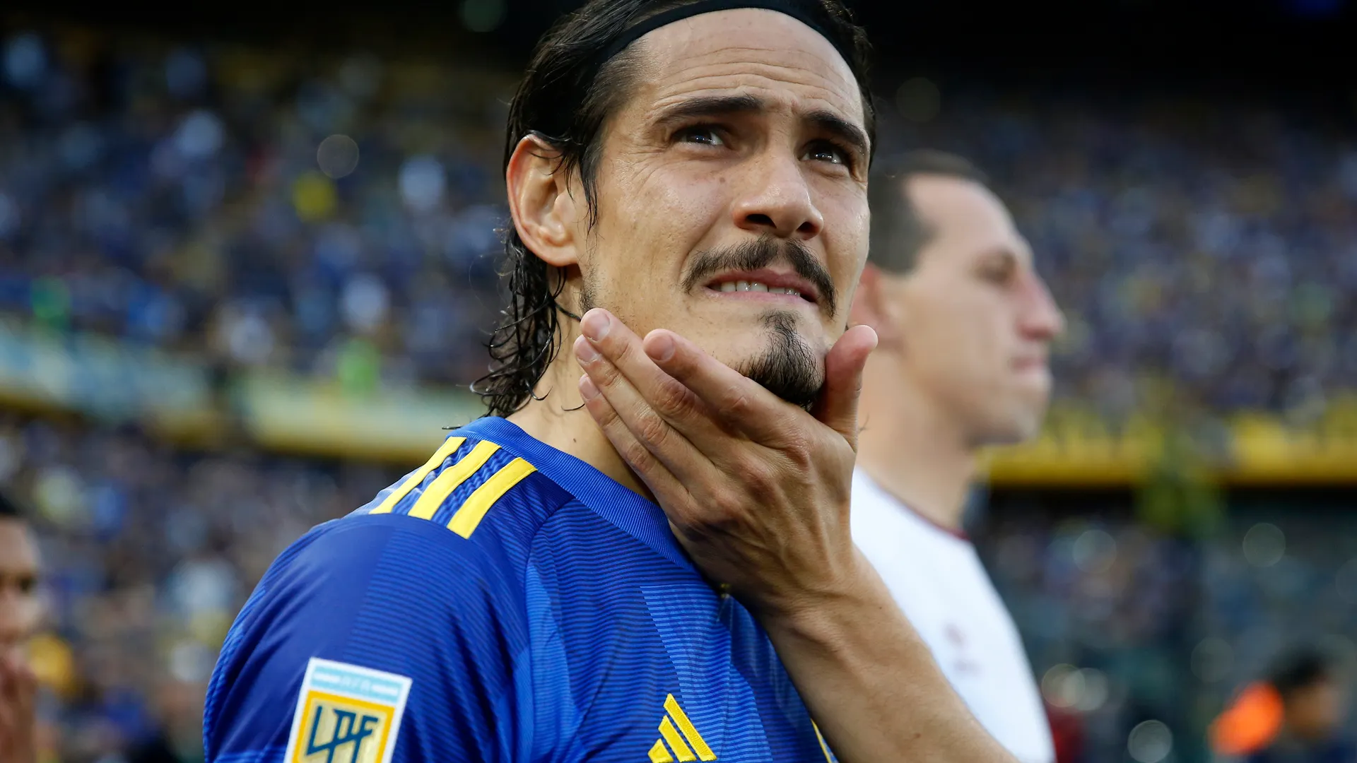 Edinson Cavani en Boca