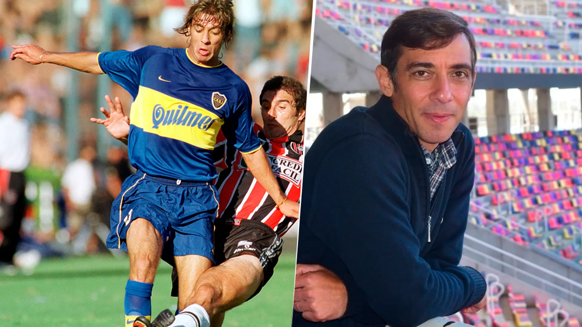 Julio Marchant fue bicampeón de América con Boca y ahora es director de relaciones públicas en un estadio del fútbol argentino
