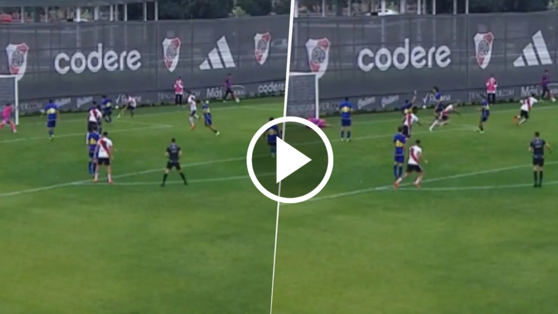 VIDEO | El gol de River a Boca en el Superclásico de Reserva