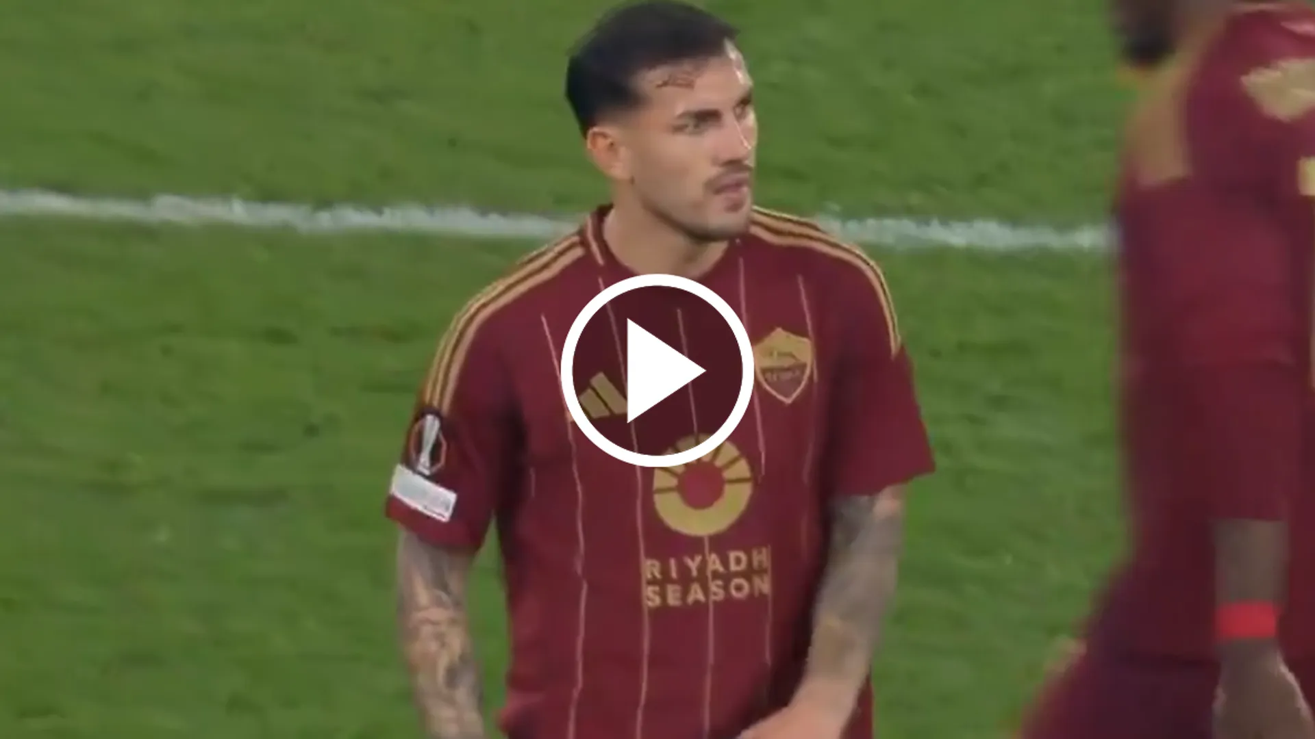 VIDEO | En Boca se frotan las manos: Paredes estalló de bronca contra Ranieri en pleno partido de la Roma