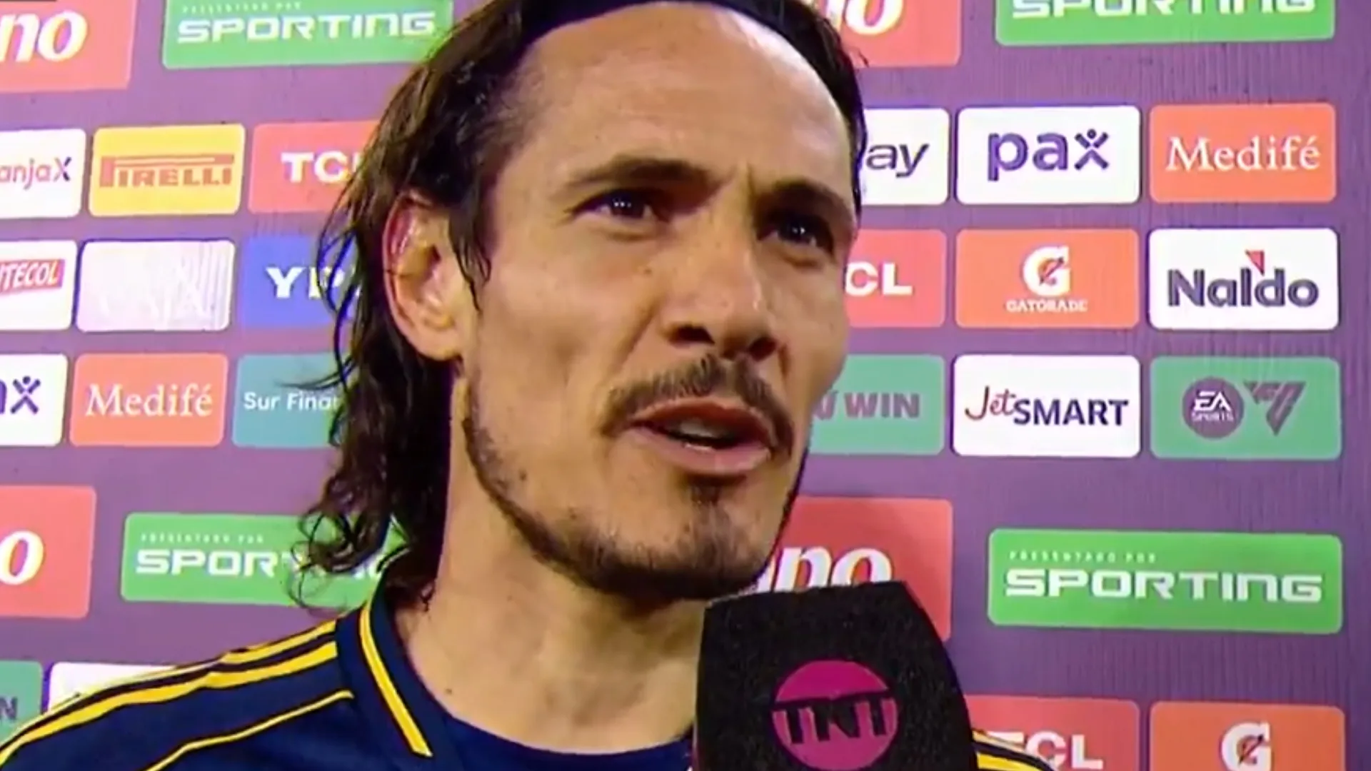 La fuerte frase de Cavani a las críticas que recibió en Boca: "Hay que..."