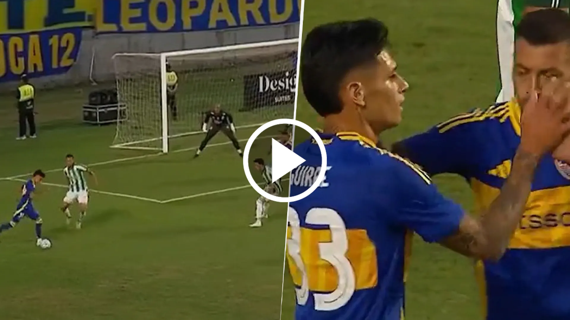 El 1 a 0 de Boca contra Juventude