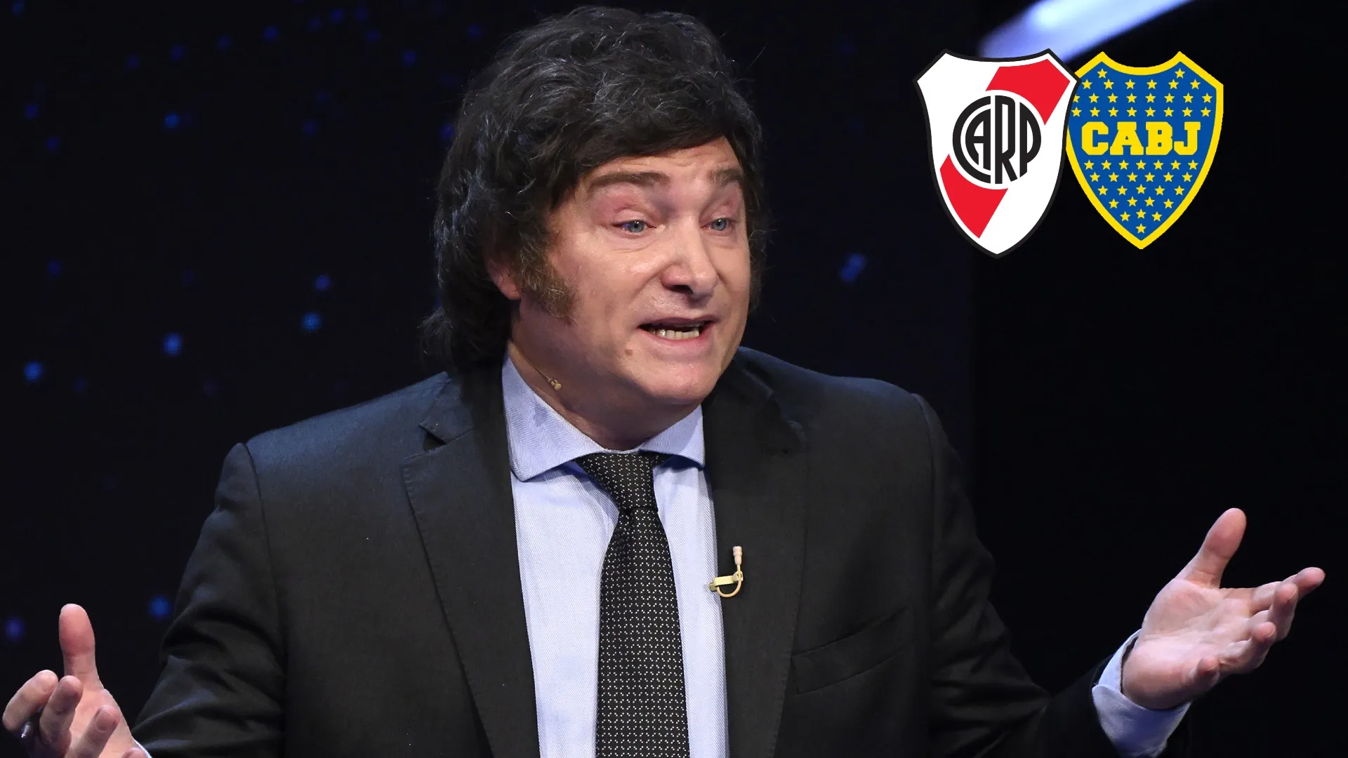 Inesperada postura: Javier Milei respondió quién quiere que gane el River-Boca