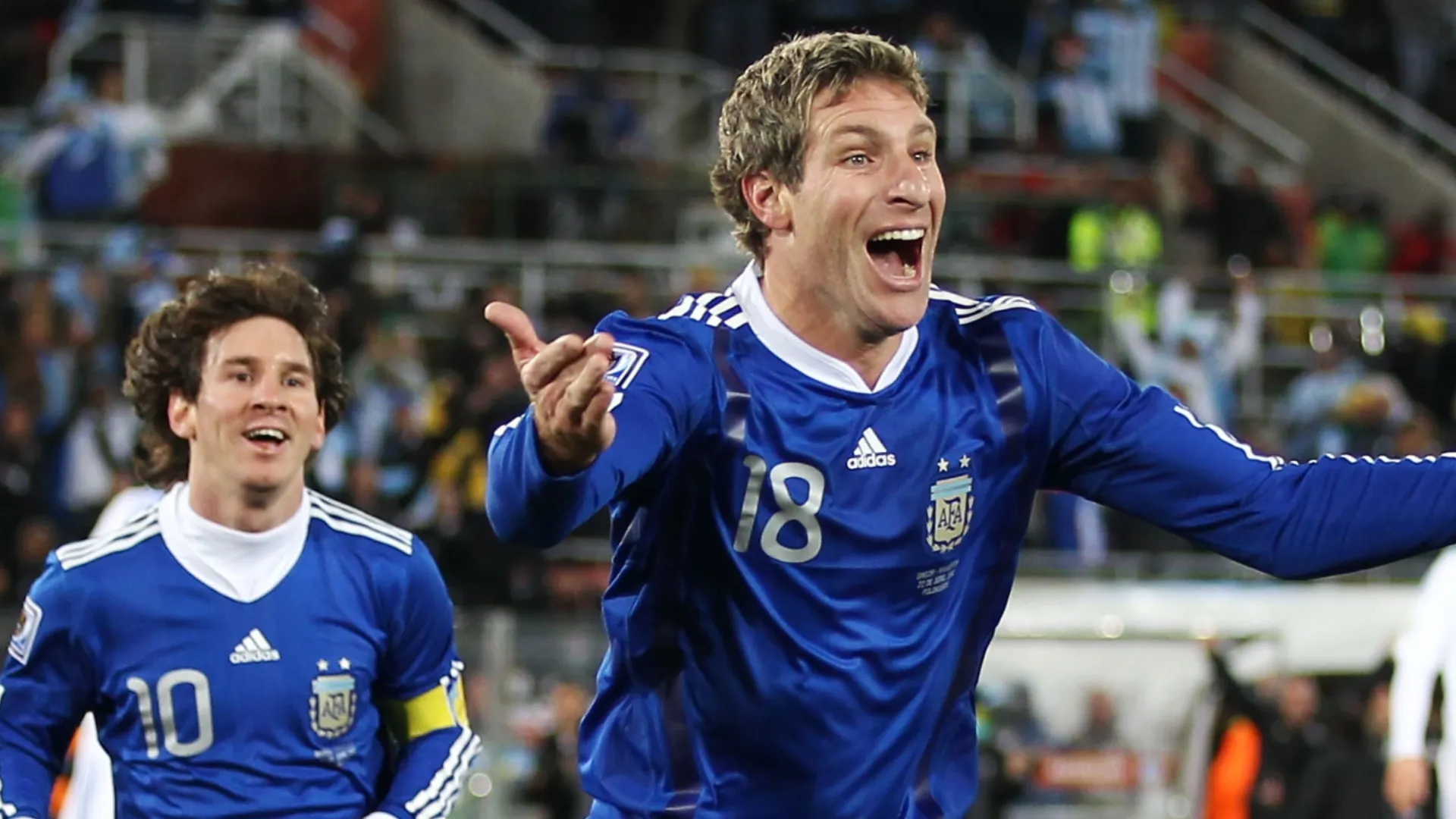 Martín Palermo comparó su gol ante Grecia con el que Messi le hizo a Argelia: "Se pareció"