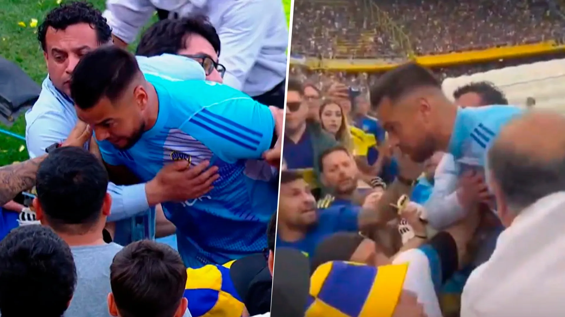 Exclusivo: un hincha de Boca que estuvo en la platea del escándalo con Chiquito Romero contó qué pasó
