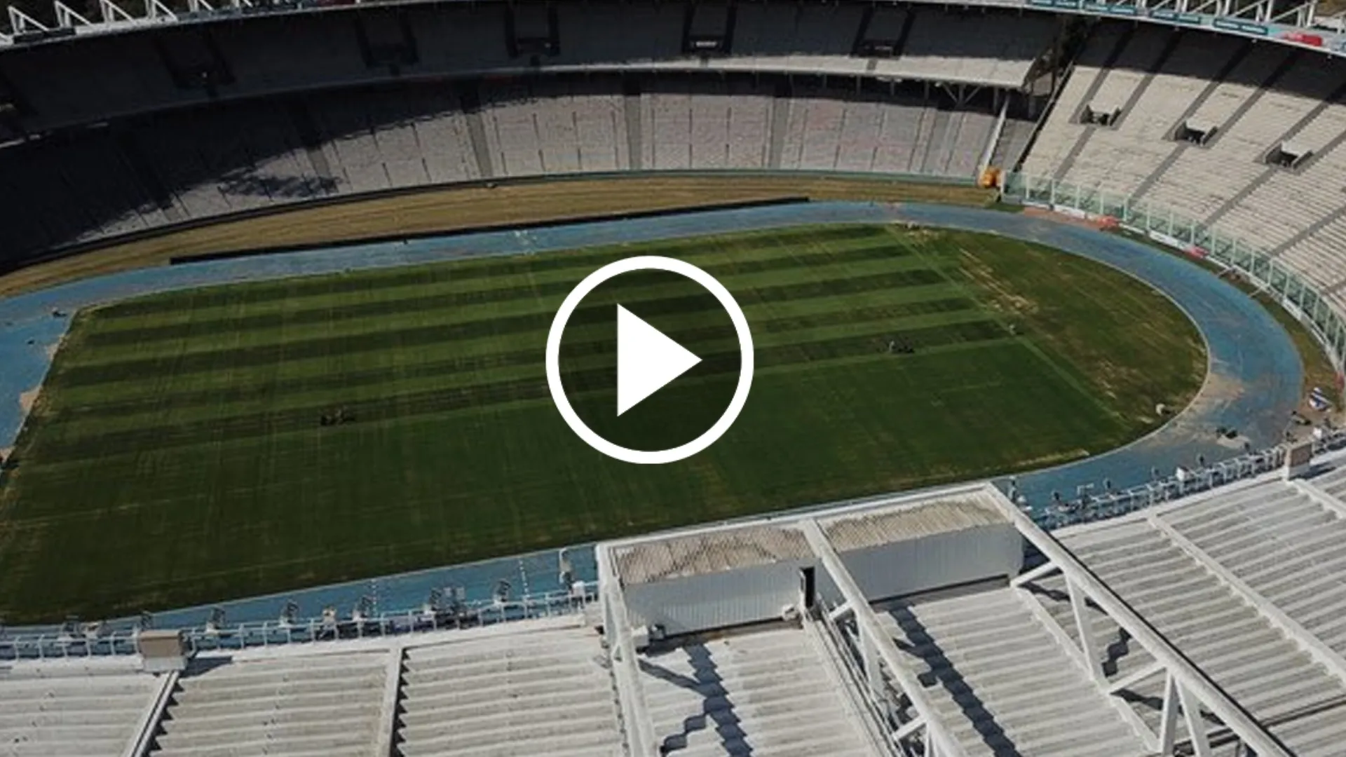 VIDEO | Cómo está el campo de juego del Mario Alberto Kempes a 1 día del Superclásico